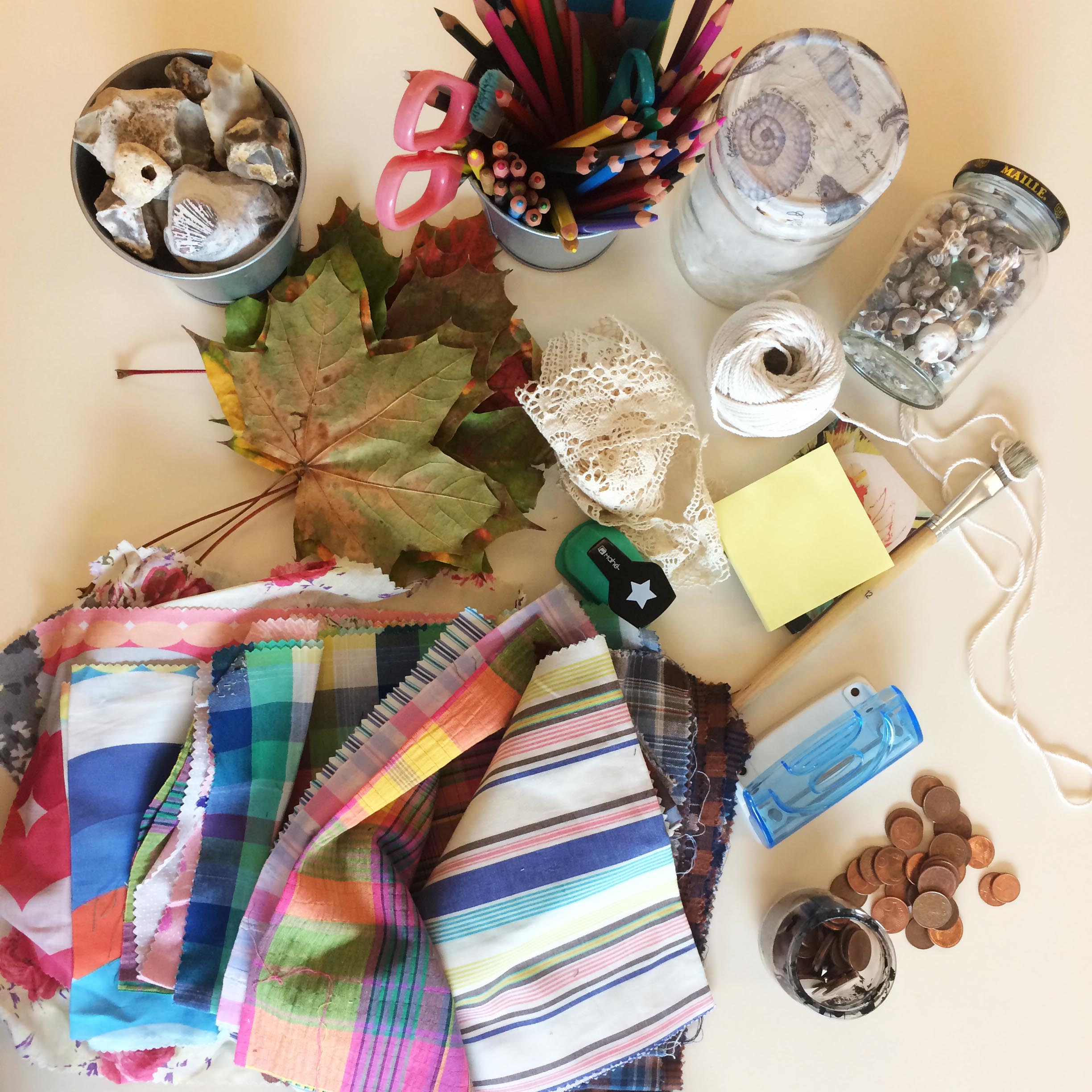 Objets pour stop motion atelier DADA