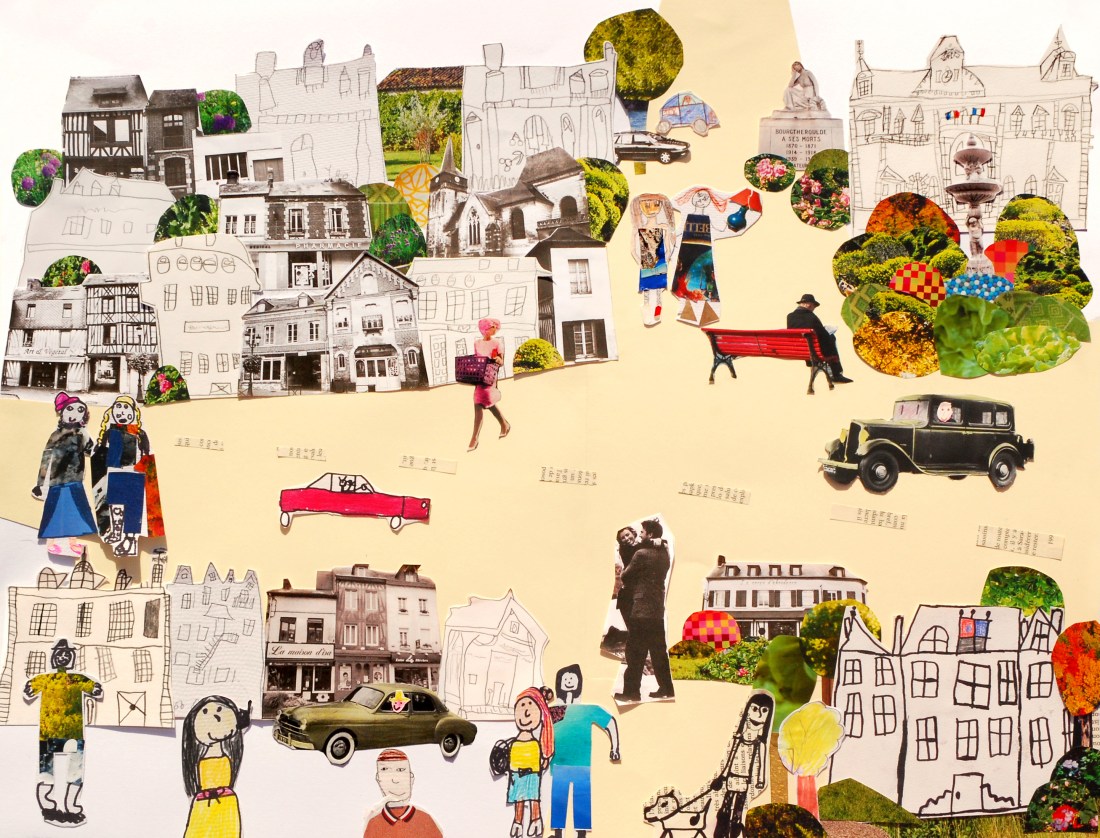 Collage Grand Bourgtheroulde école primaire