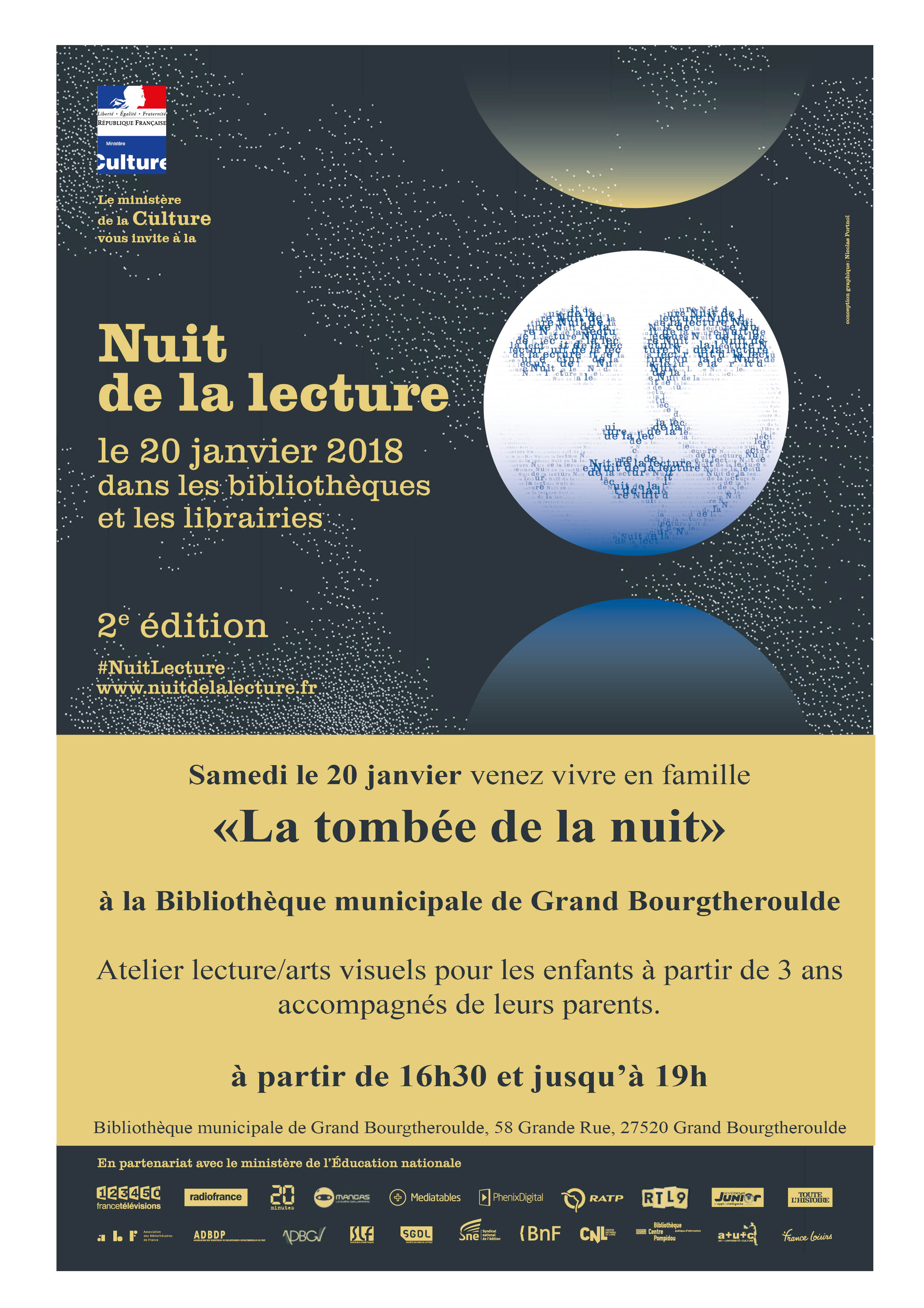 Nuit de la lecture Grand Bourgtheroulde